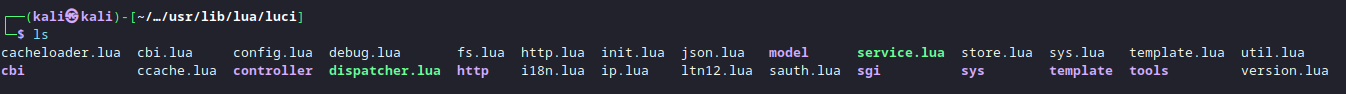 lua files lua files